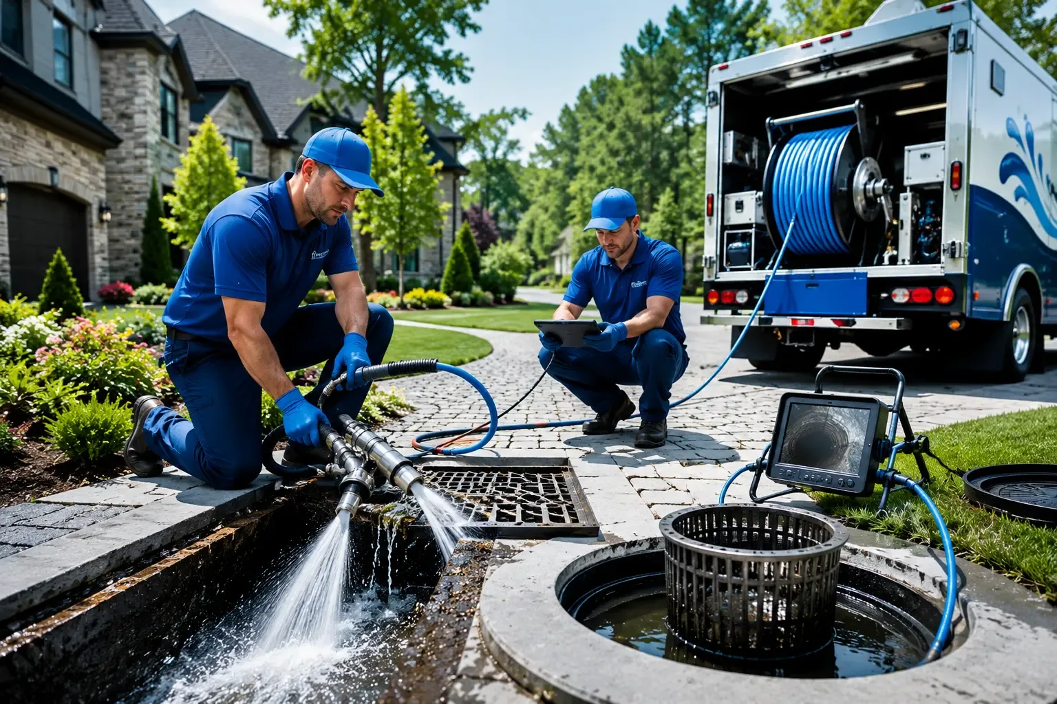 Local outdoor drain cleaning professionals in Grimsley, TN